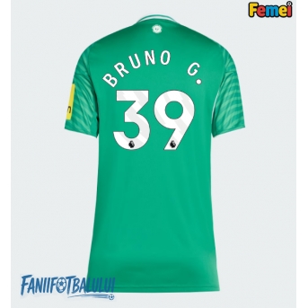 Newcastle United Bruno Guimaraes #39 Tricou Fotbal Replică 2025-26 Femei Deplasare